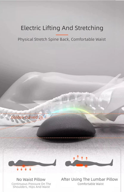 LoveLight360 - 3 in 1 Back And Lumbar Back Pain Massager